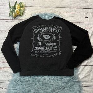 Milwaukee Summerfest Official Graphic Festival Crewneck Sweatshirt